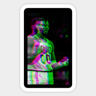 Jayson Tatum Glitch Sticker